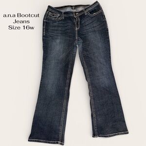 A.N.A Bootcut Jeans Size 16w